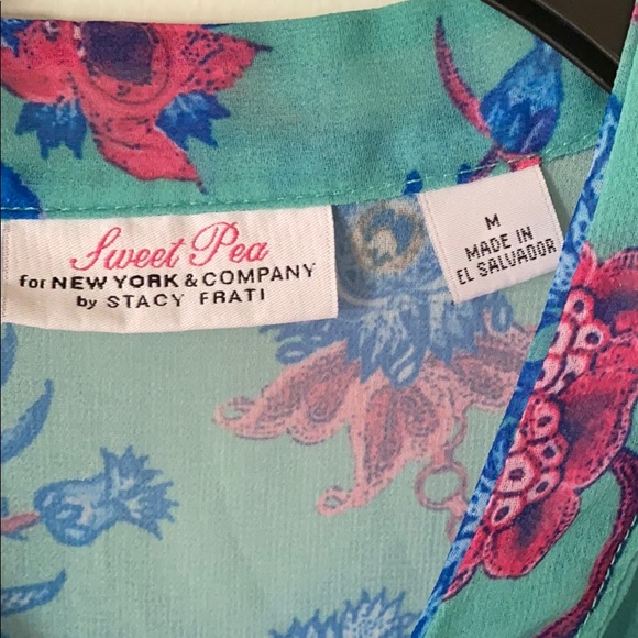 3/4 Length Blouse - Picture 3 of 5